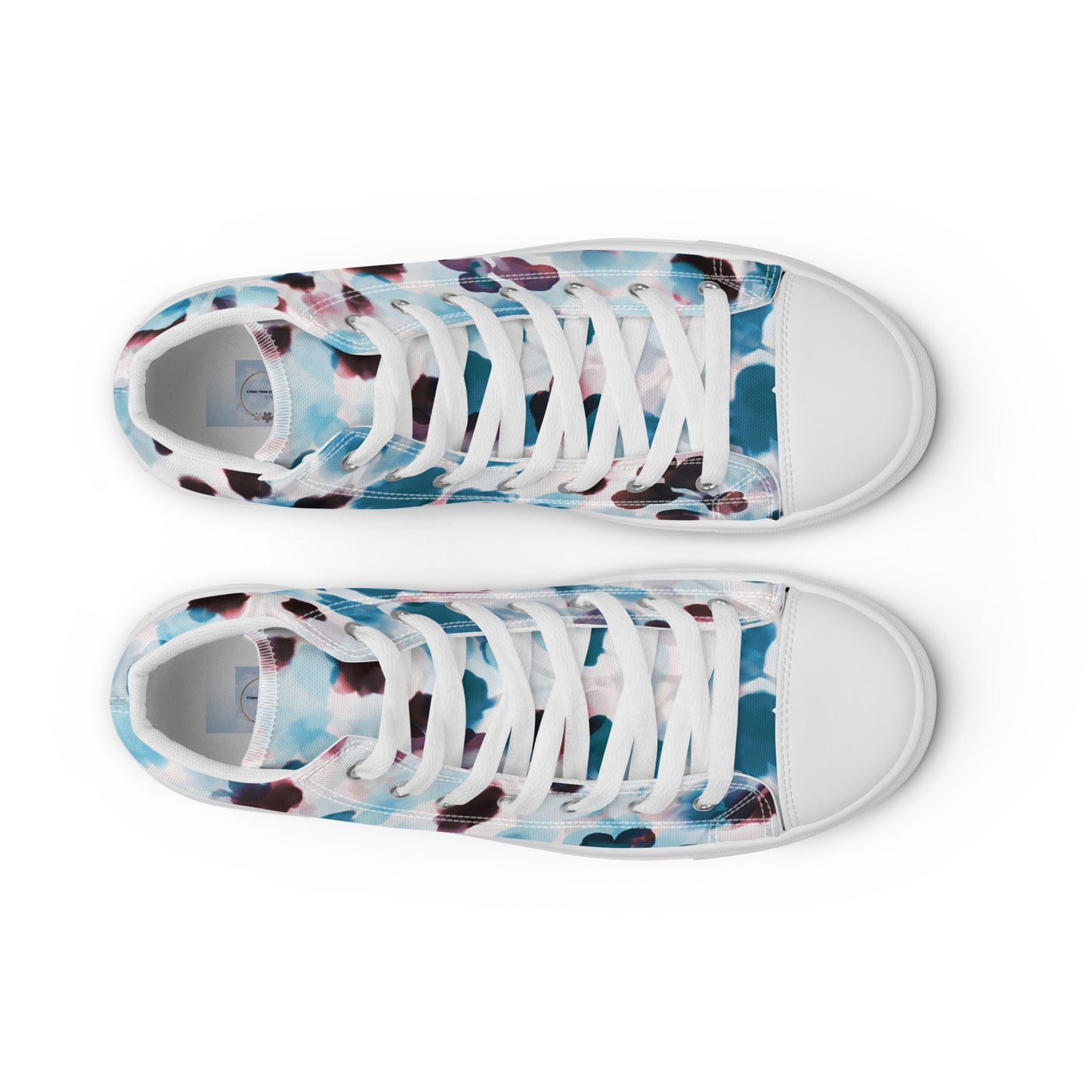 Women’s high top canvas shoes