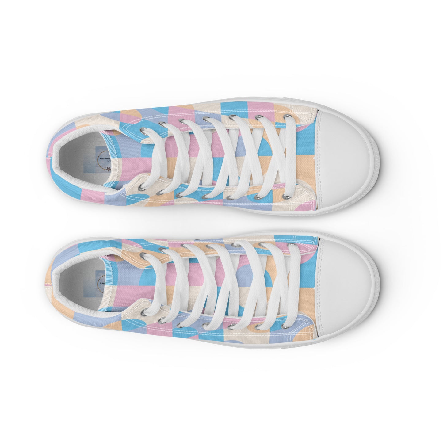 Women’s high top canvas shoes