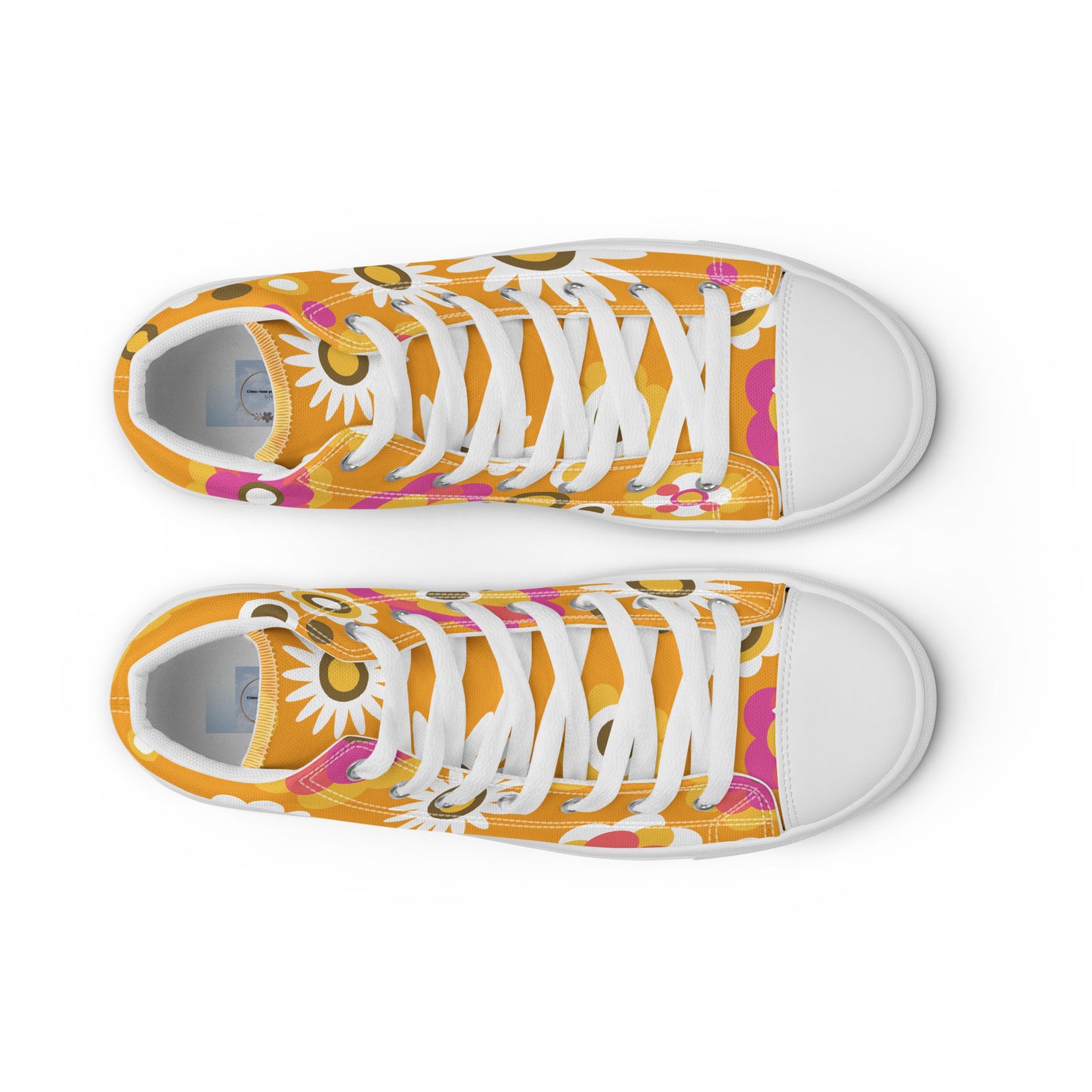 Women’s high top canvas shoes