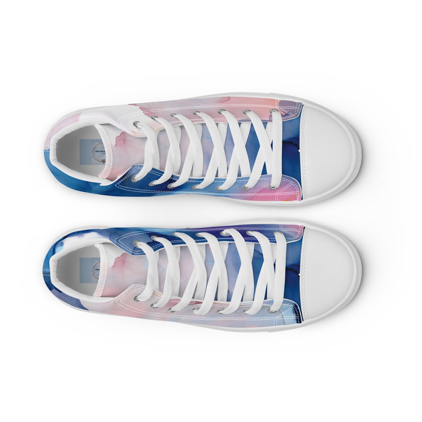 Women’s high top canvas shoes