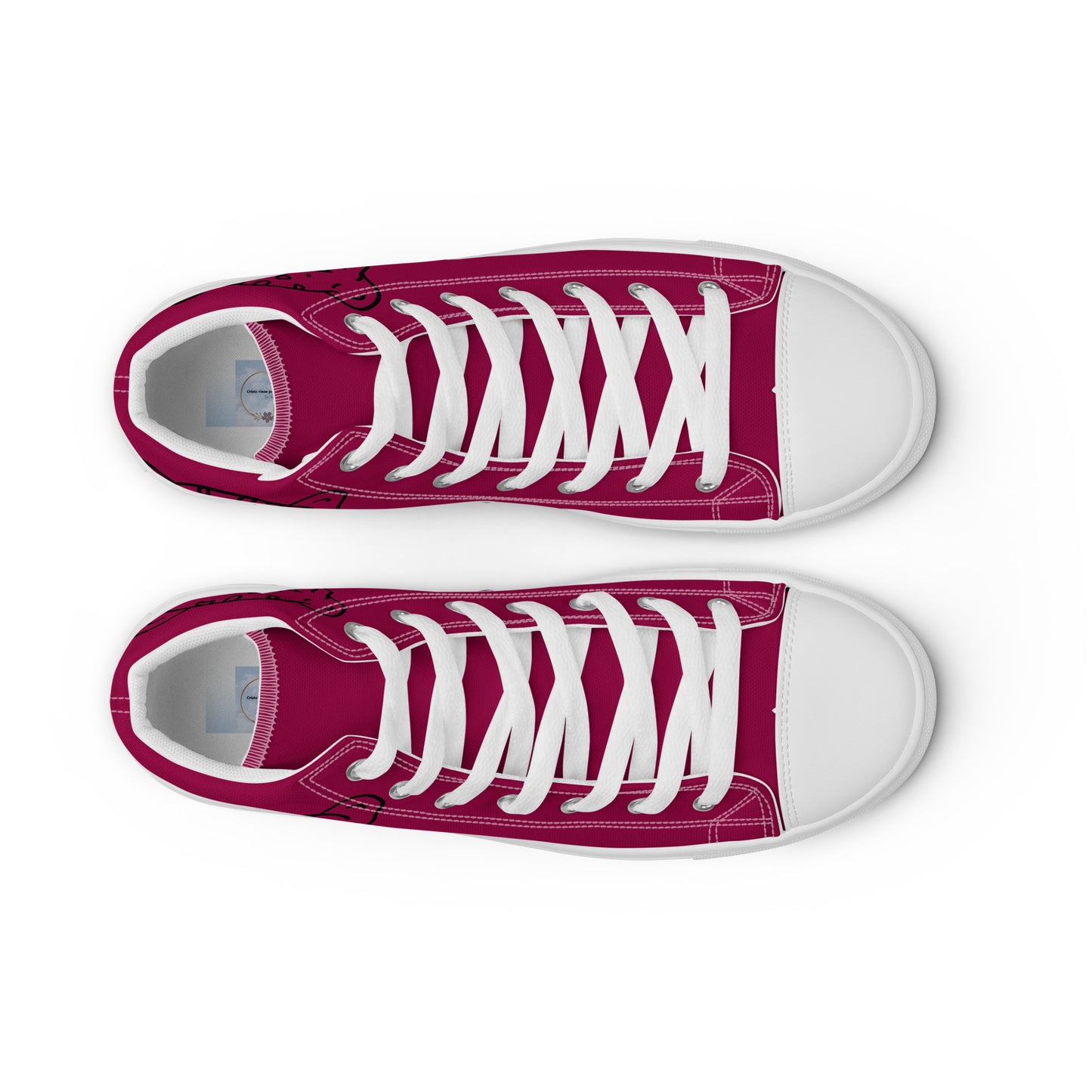 Women’s high top canvas shoes