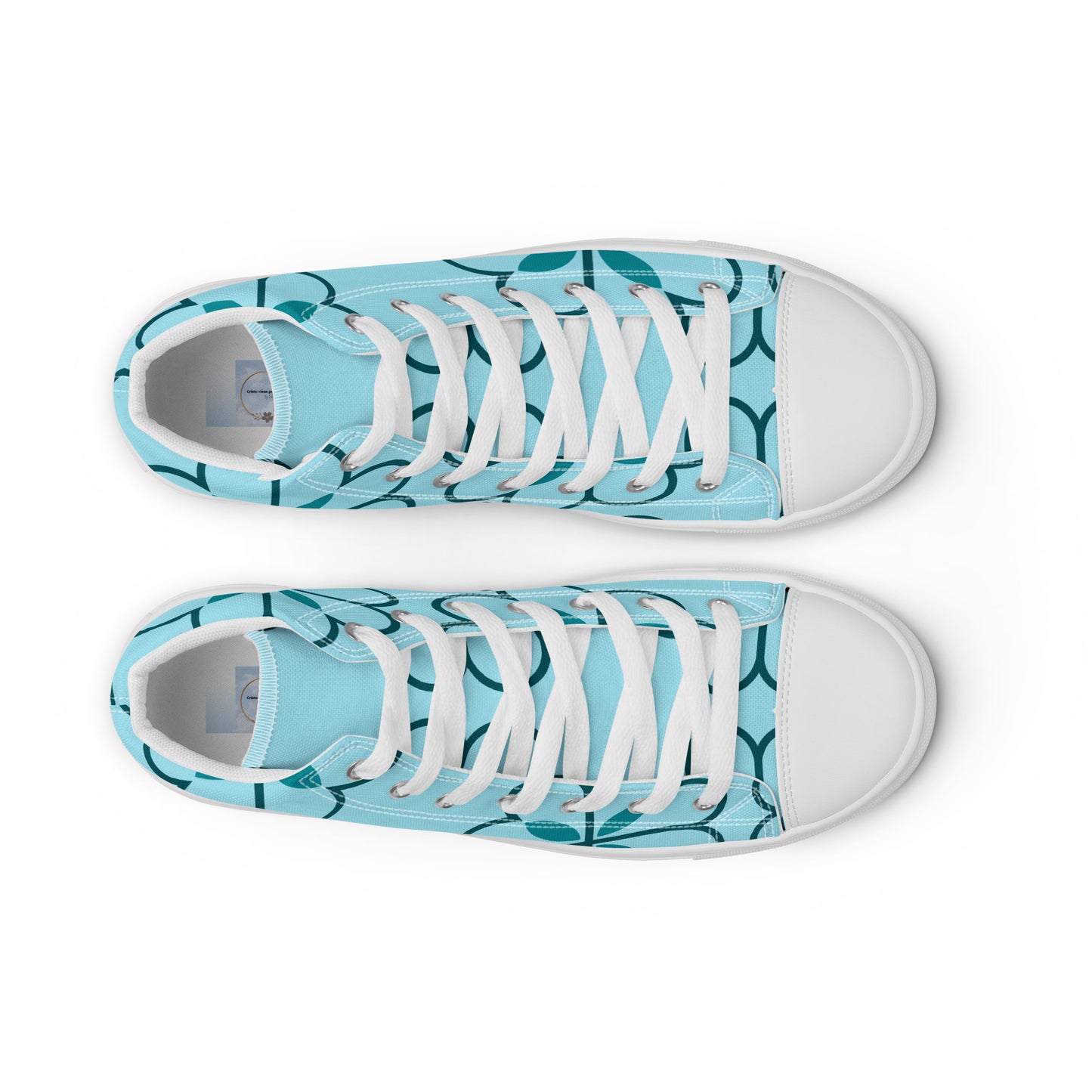 Women’s high top canvas shoes