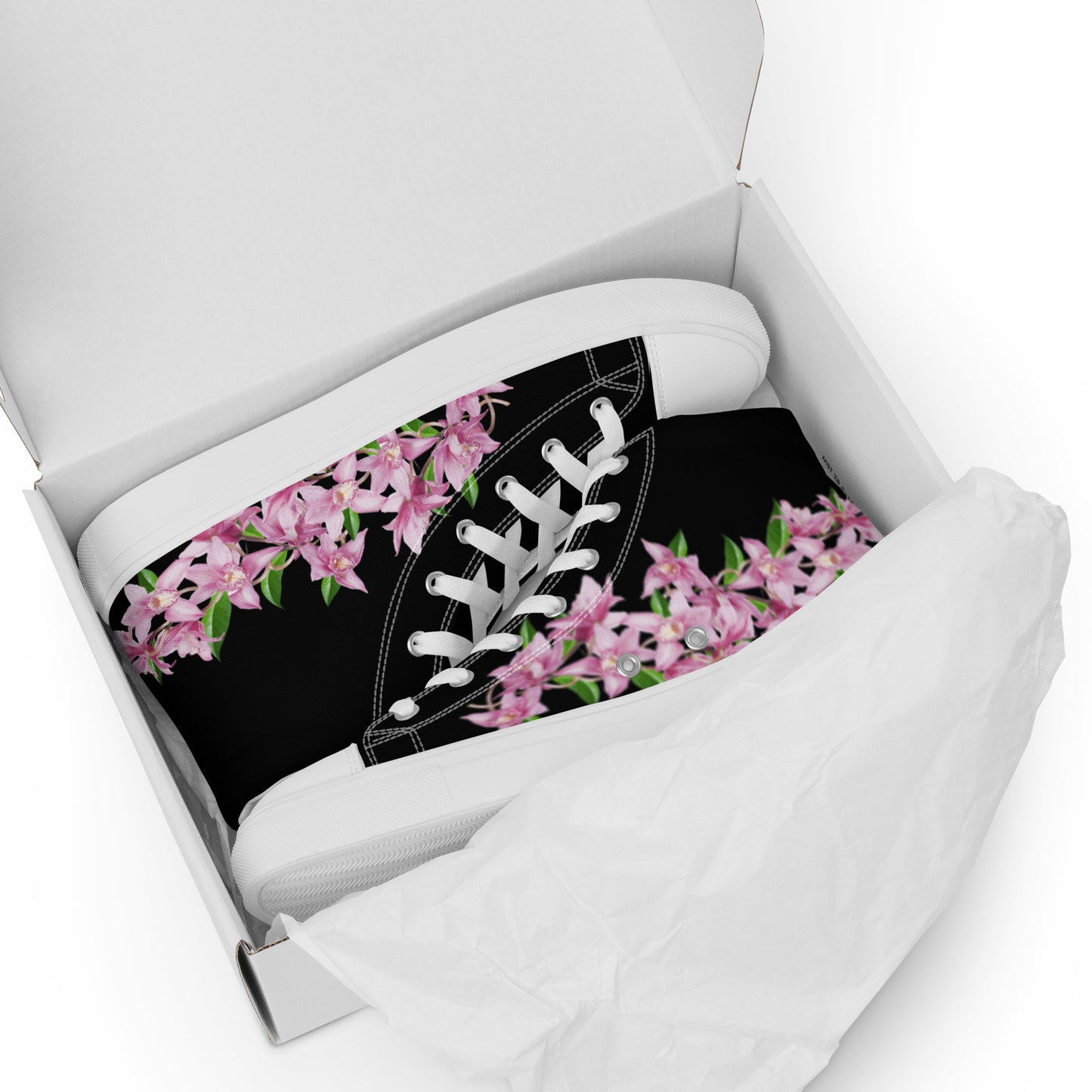 Women’s high top canvas shoes