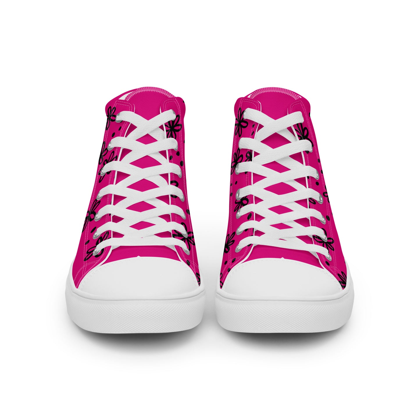 Women’s high top canvas shoes