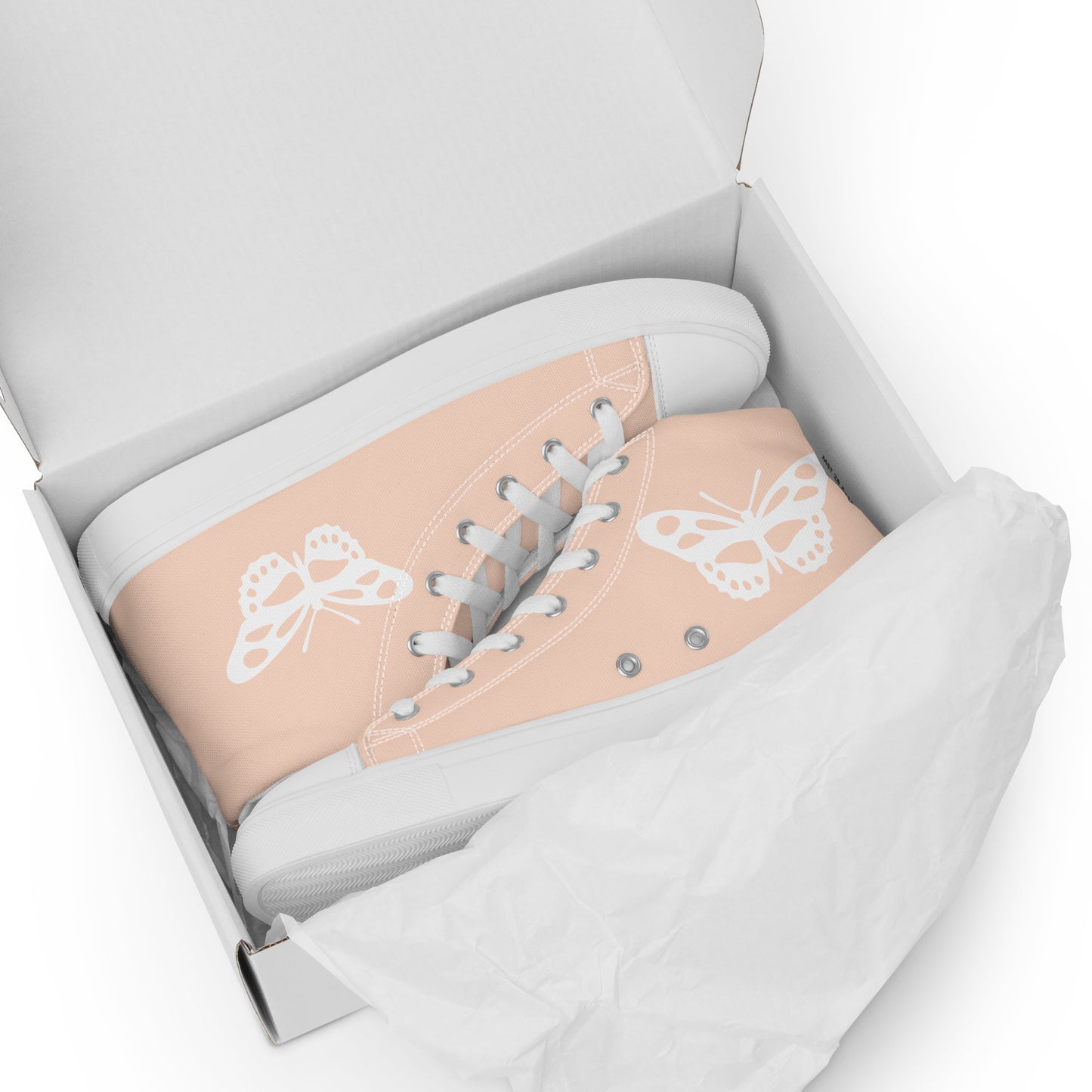 Women’s high top canvas shoes