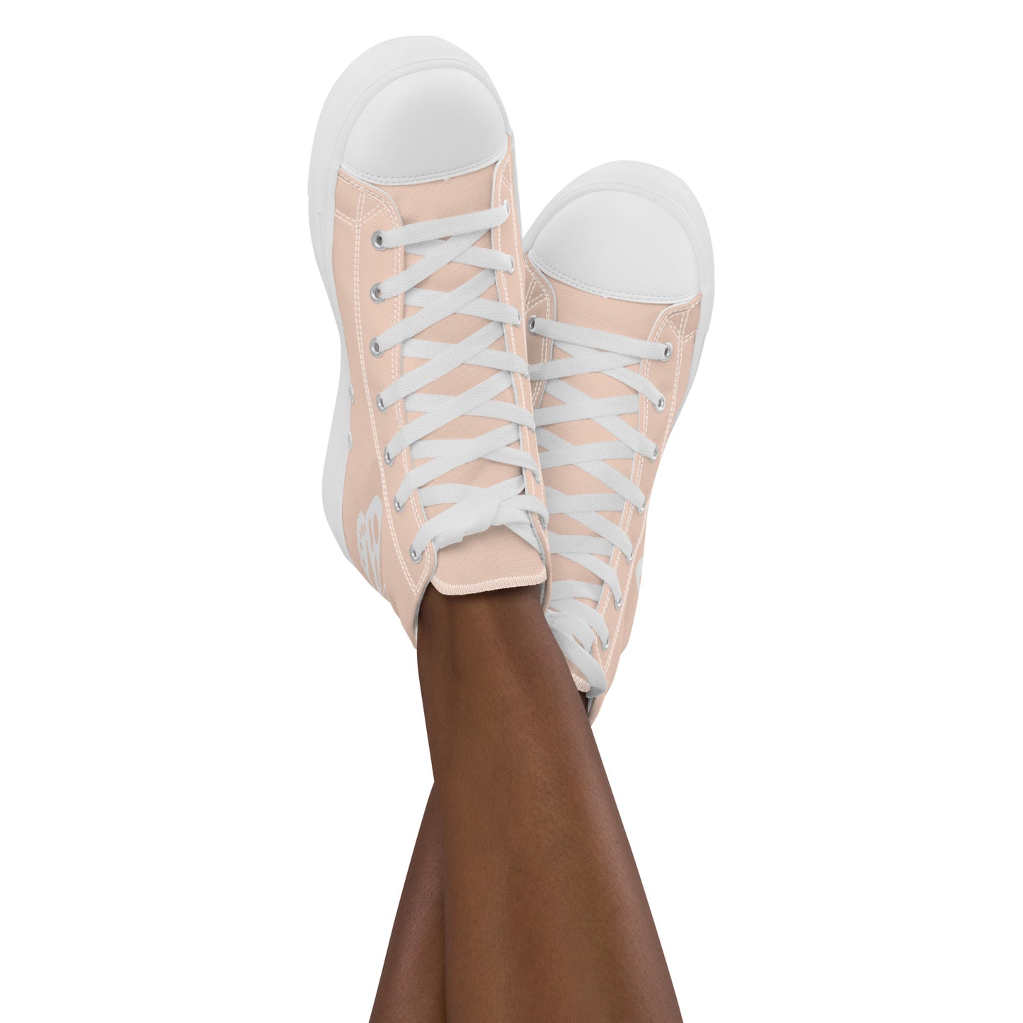 Women’s high top canvas shoes