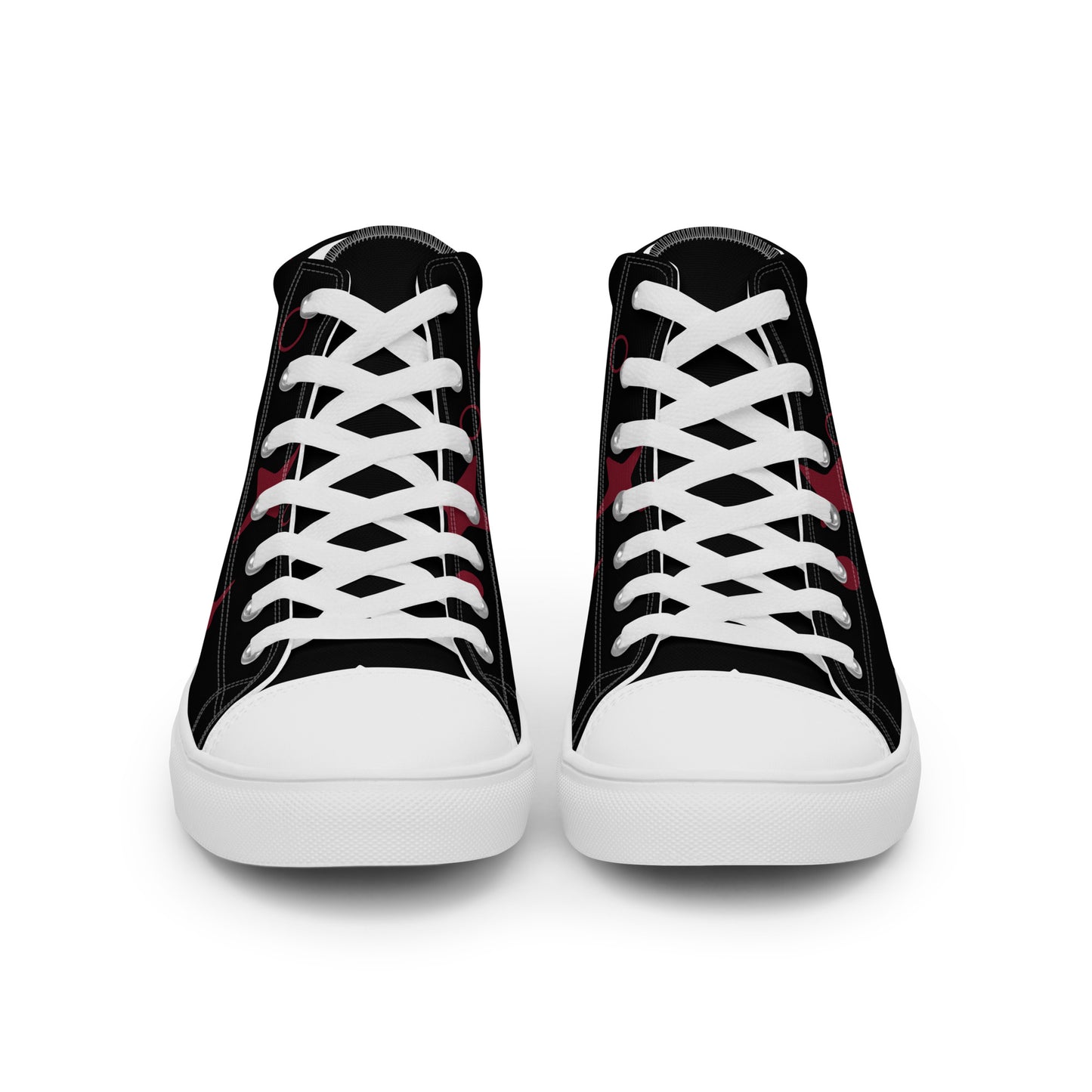 Women’s high top canvas shoes