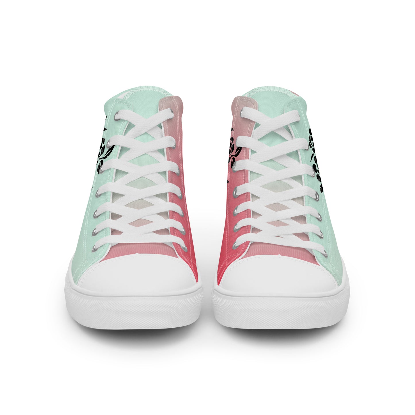 Women’s high top canvas shoes