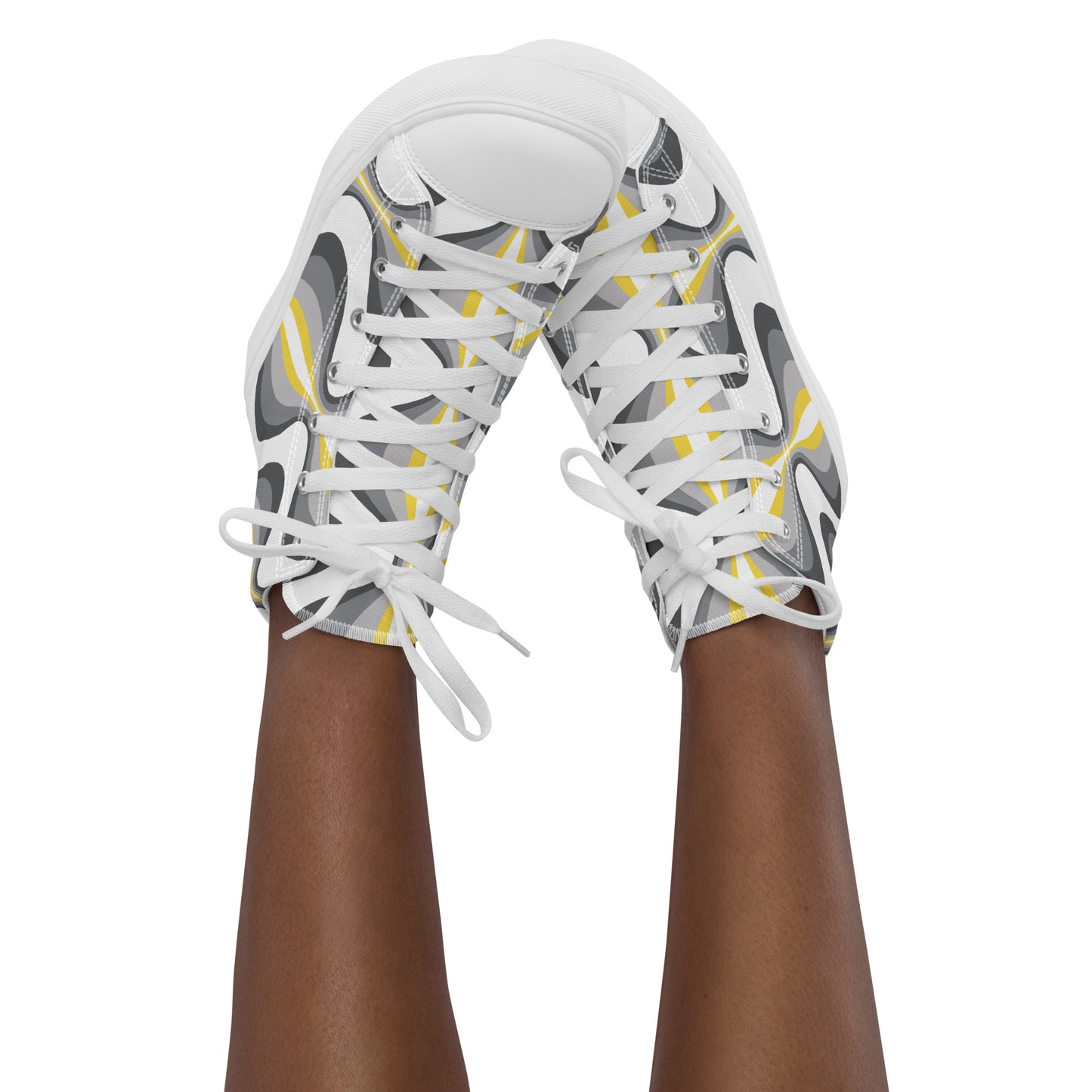 Women’s high top canvas shoes