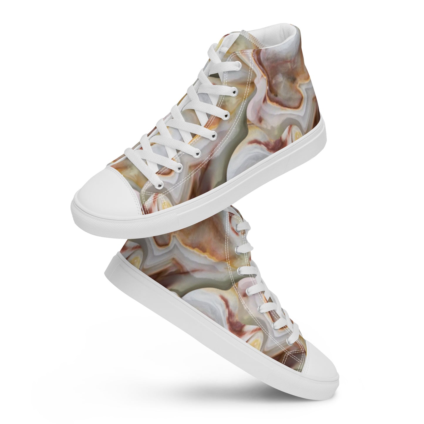 Women’s high top canvas shoes
