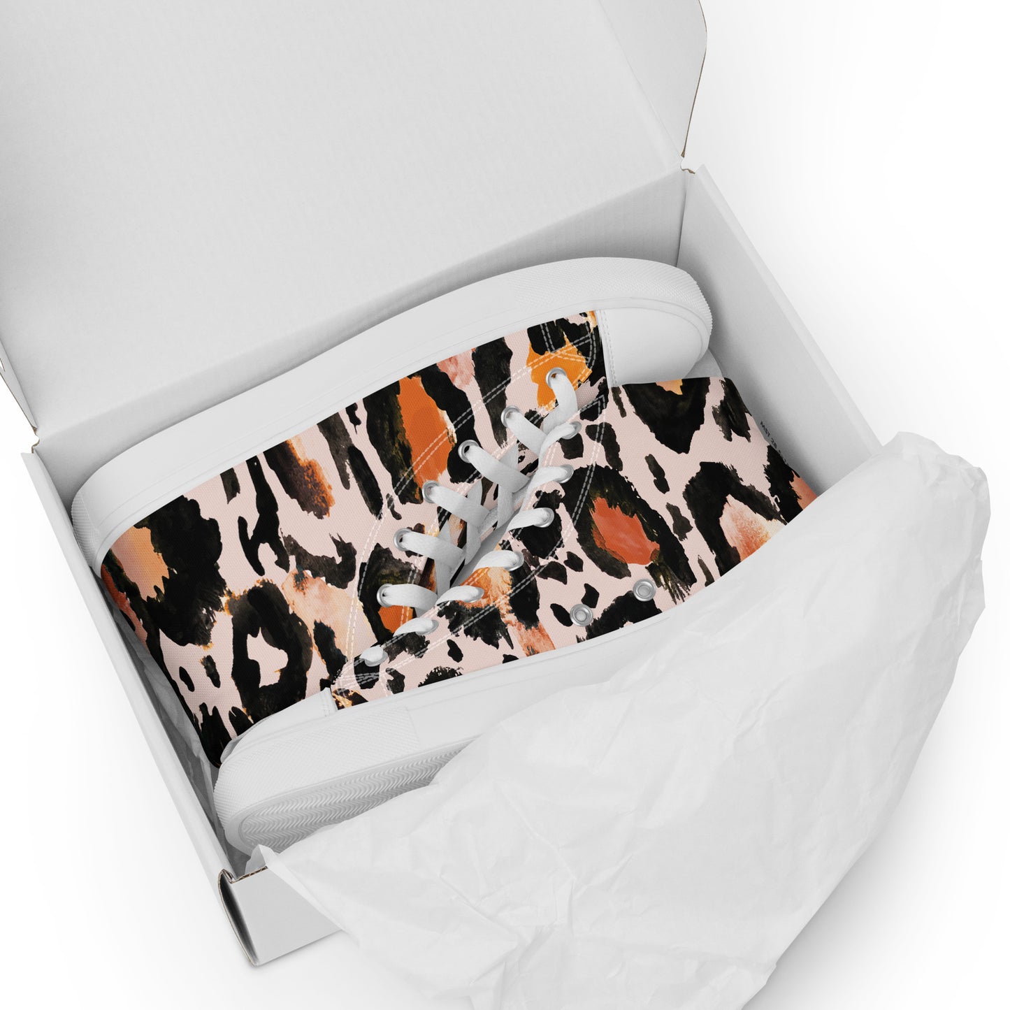 Women’s high top canvas shoes