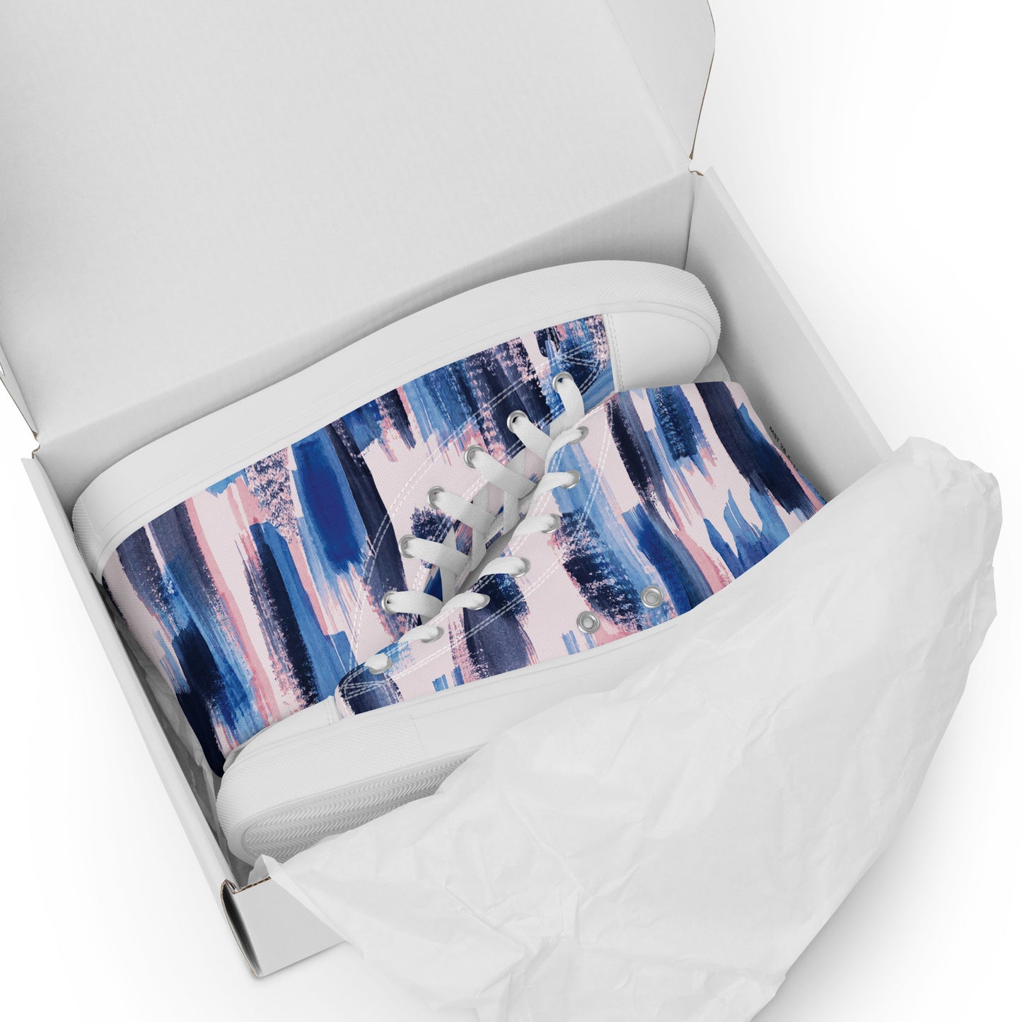 Women’s high top canvas shoes