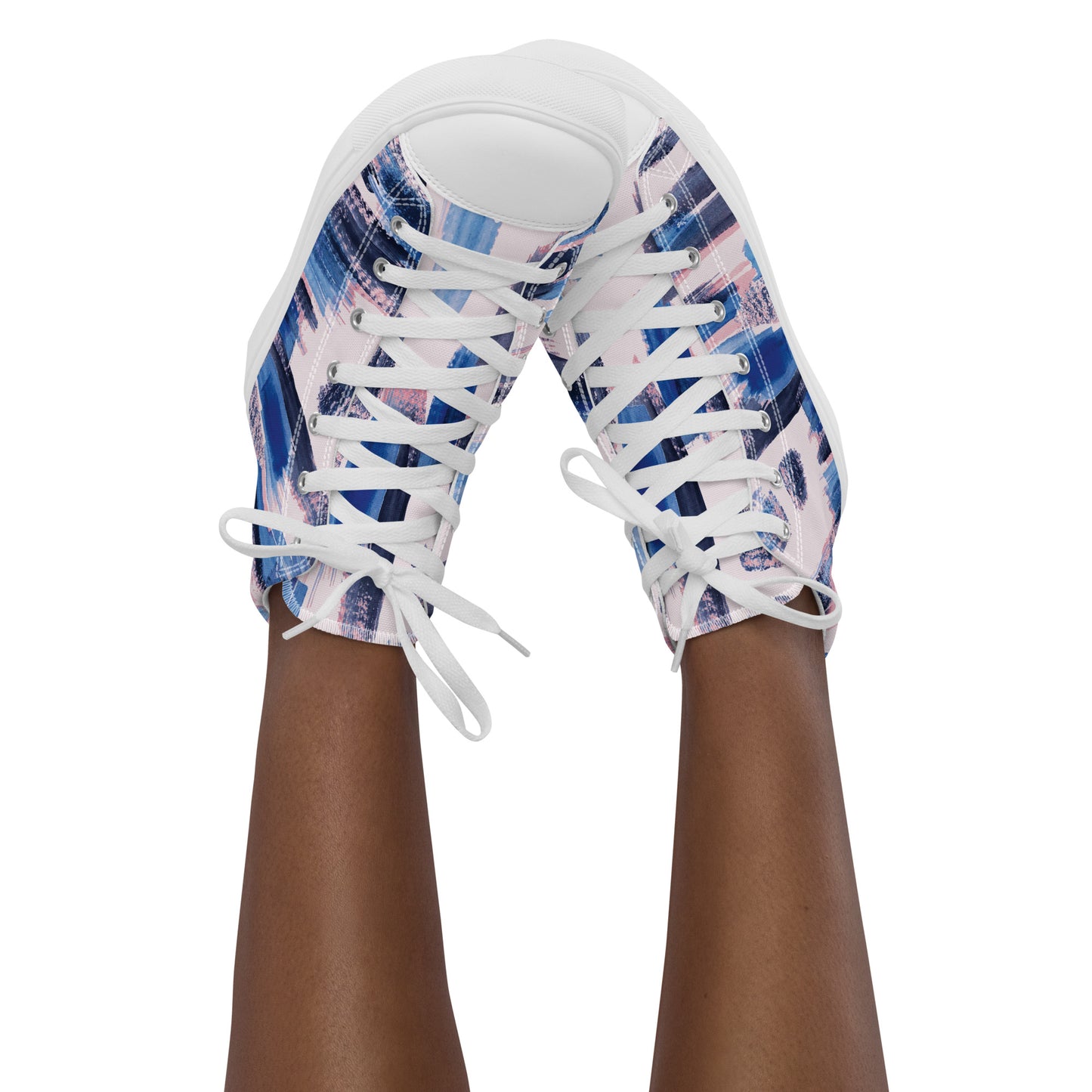 Women’s high top canvas shoes