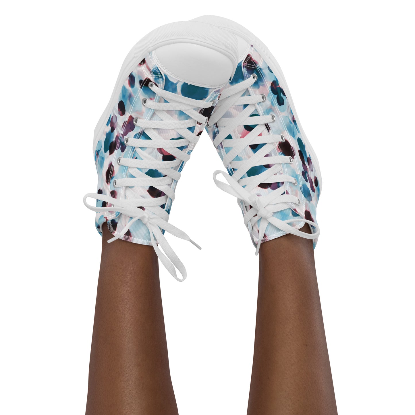 Women’s high top canvas shoes