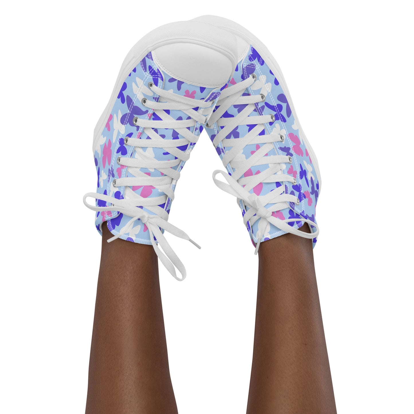 Women’s high top canvas shoes