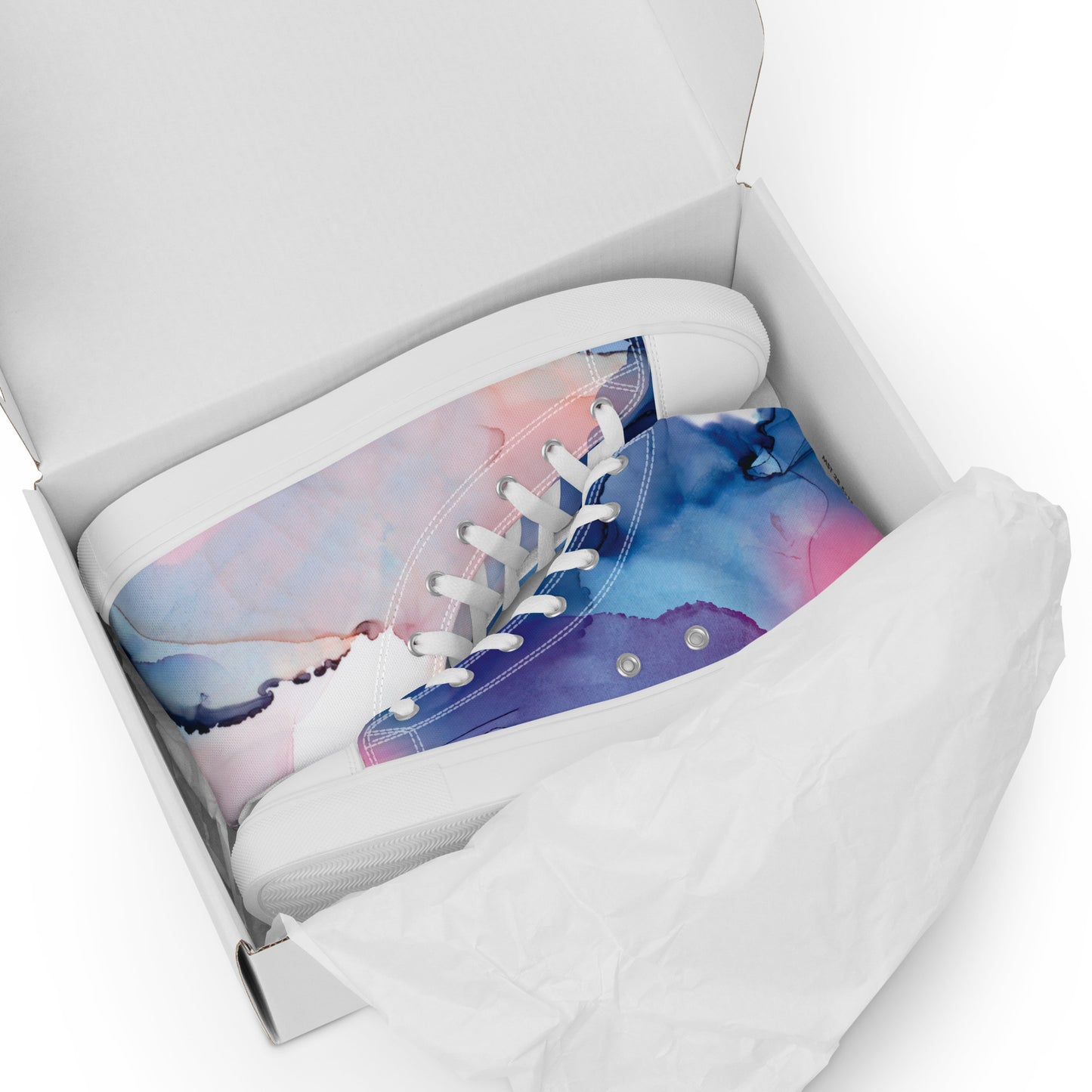 Women’s high top canvas shoes