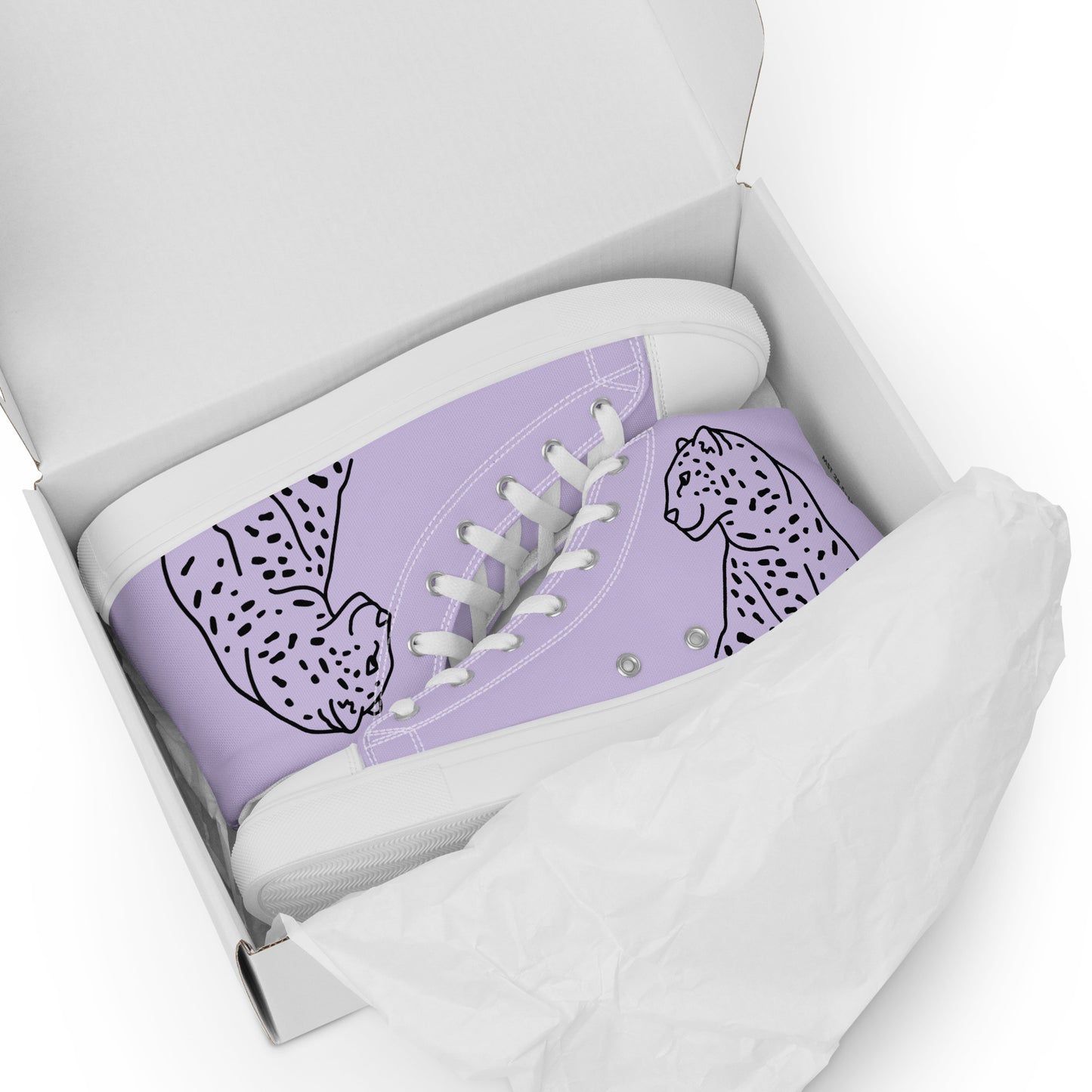 Women’s high top canvas shoes