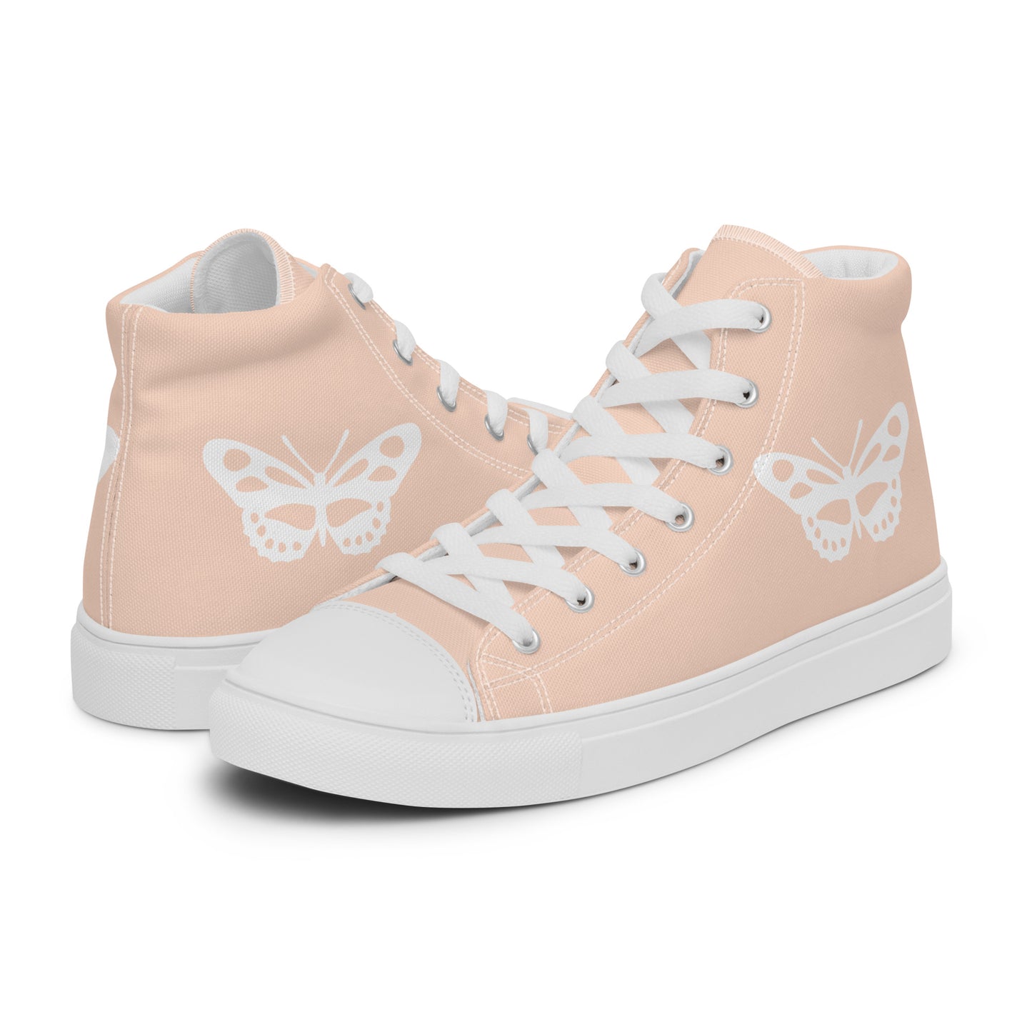 Women’s high top canvas shoes