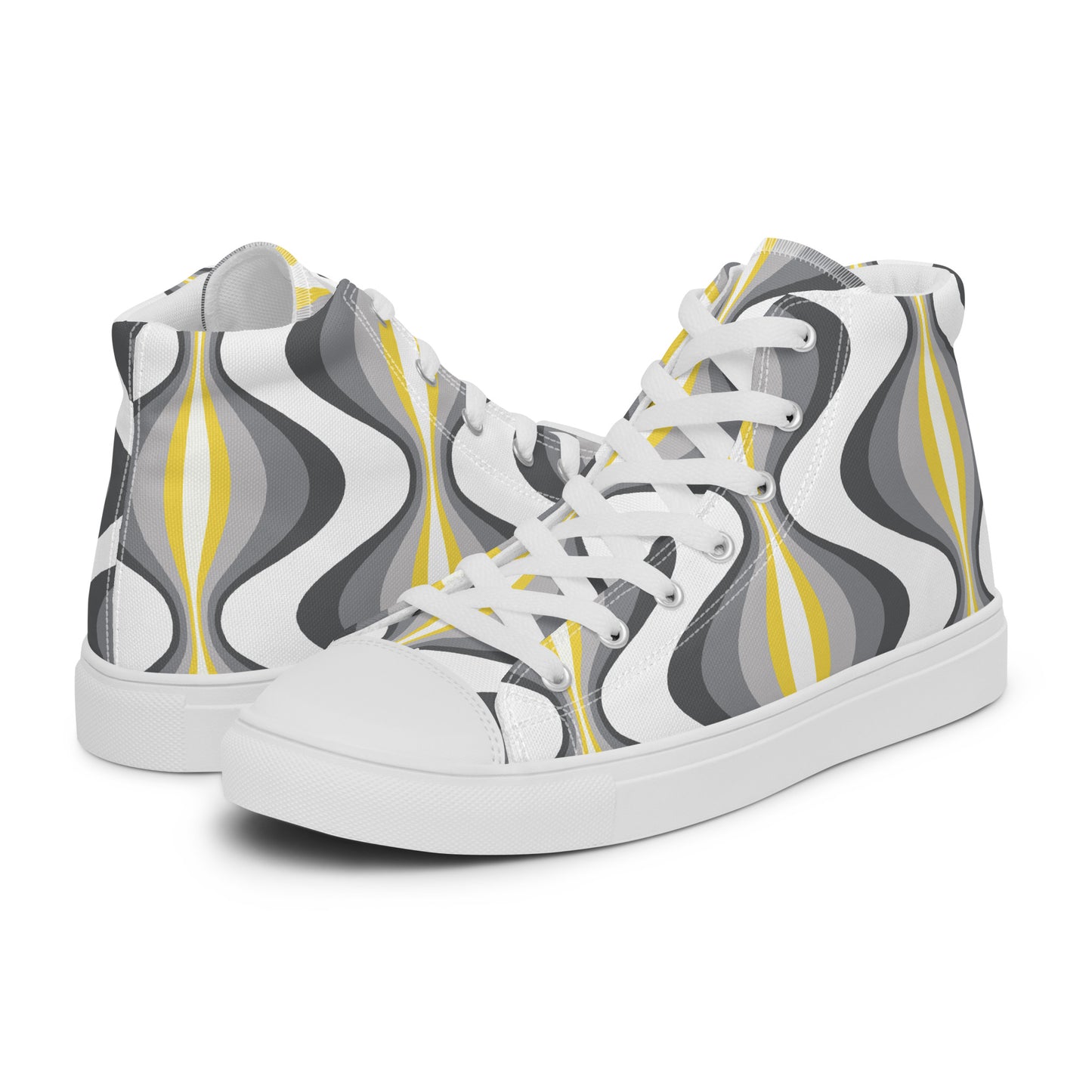 Women’s high top canvas shoes