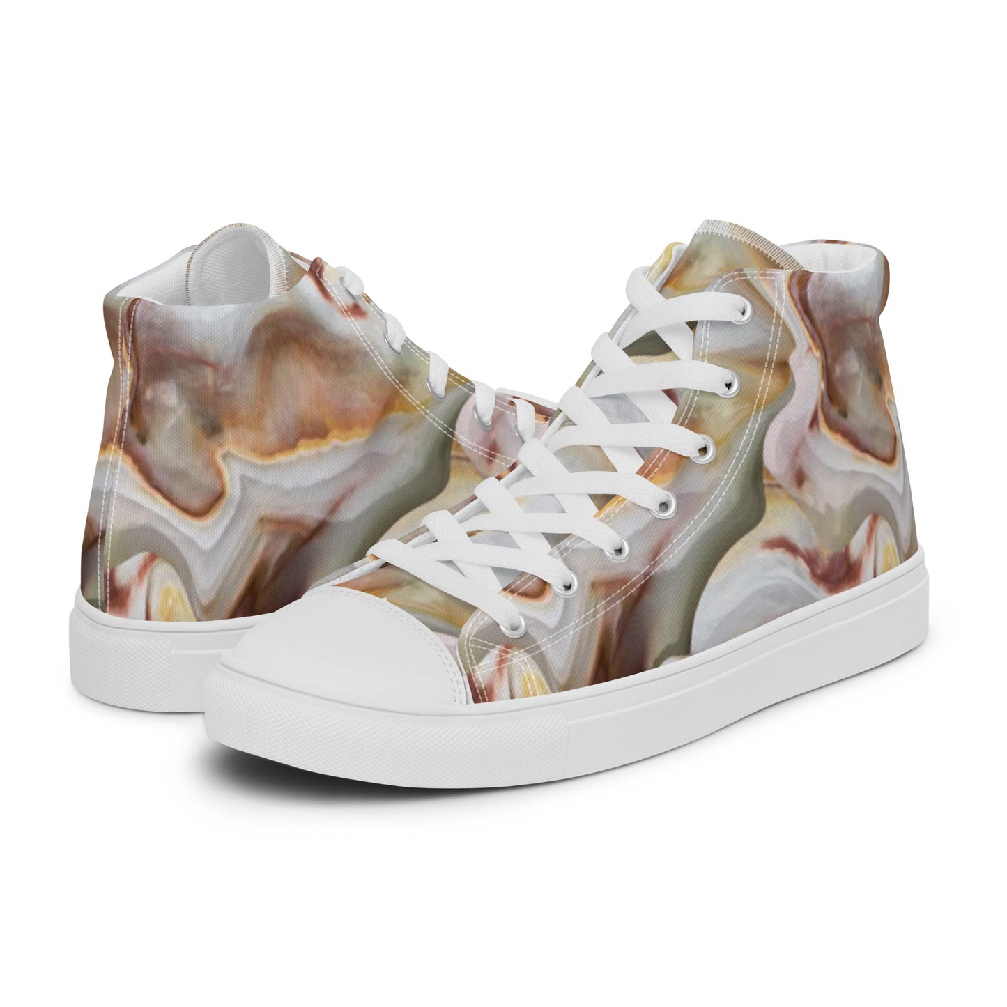 Women’s high top canvas shoes