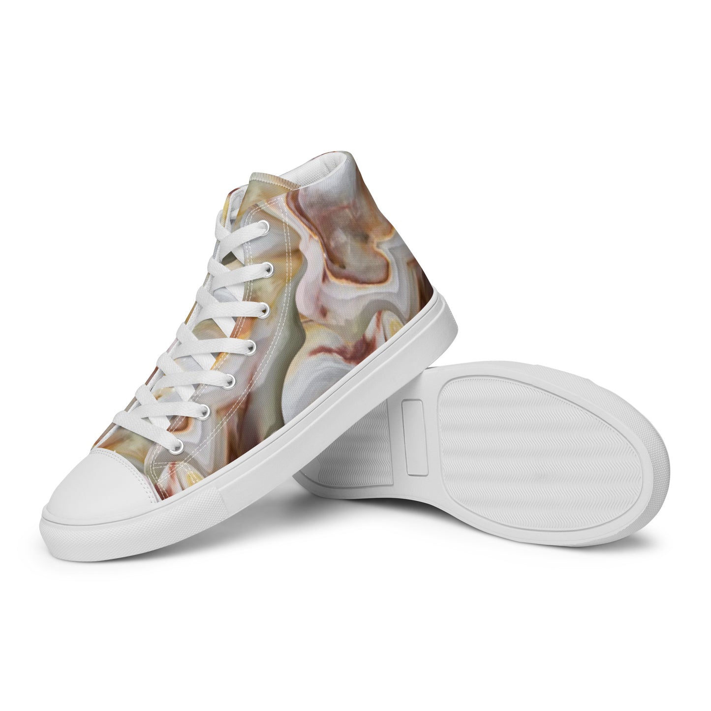 Women’s high top canvas shoes