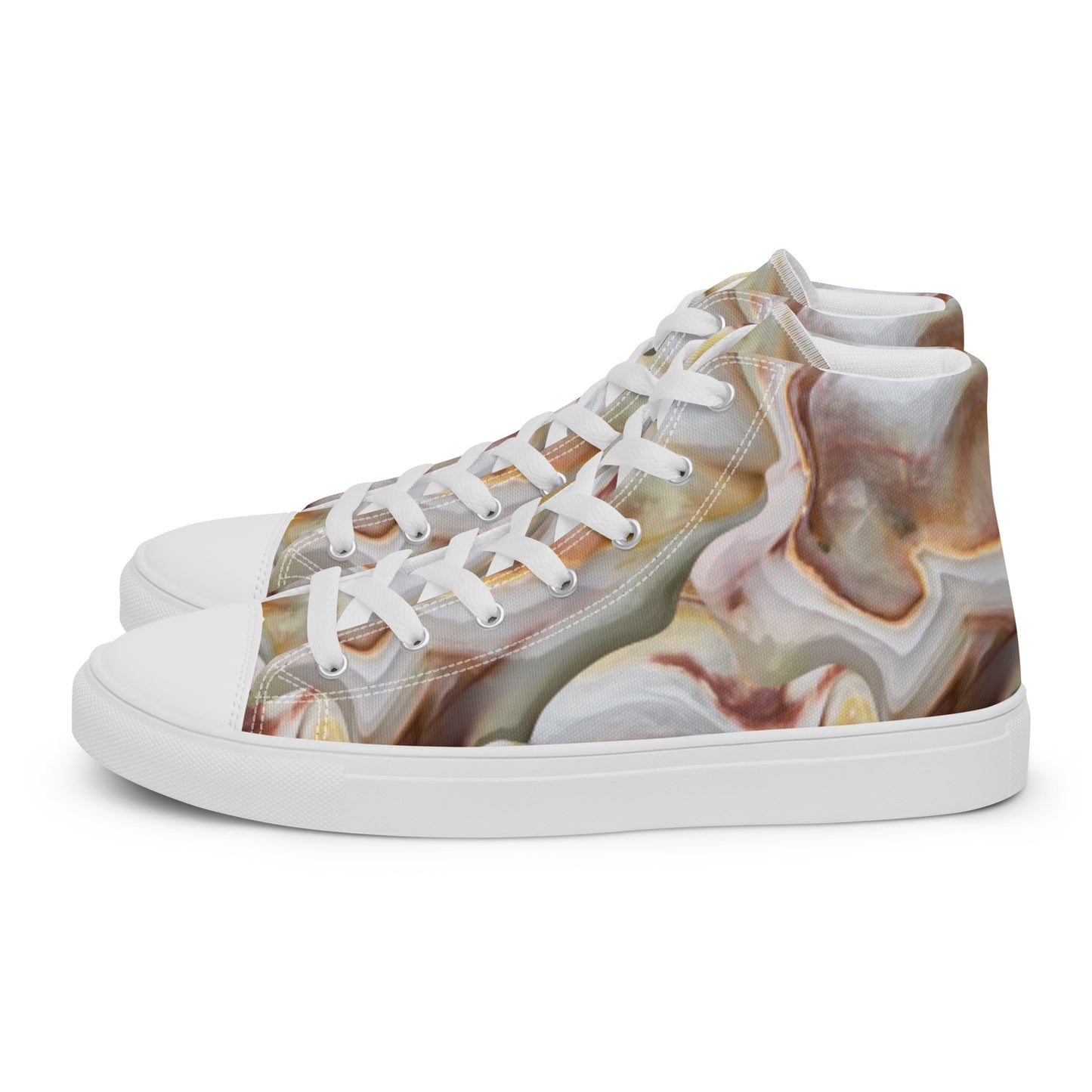 Women’s high top canvas shoes
