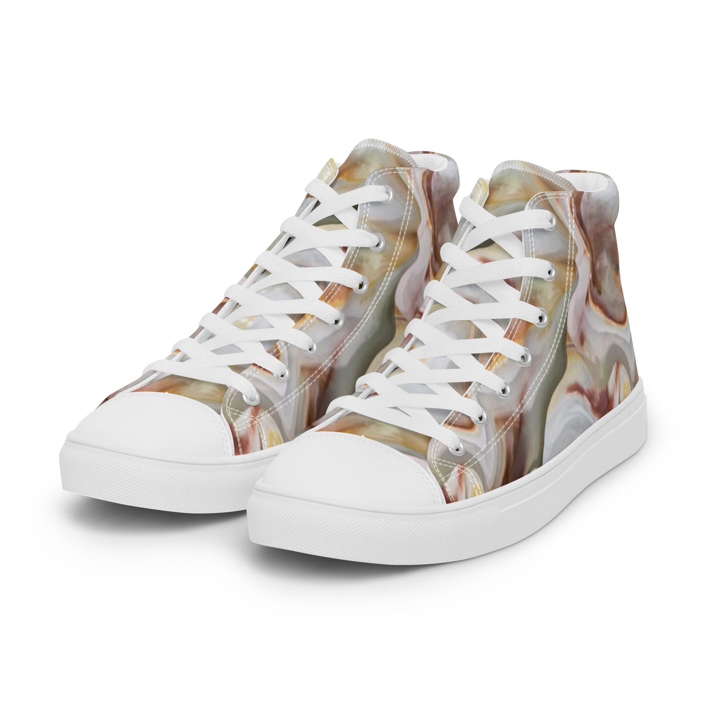 Women’s high top canvas shoes