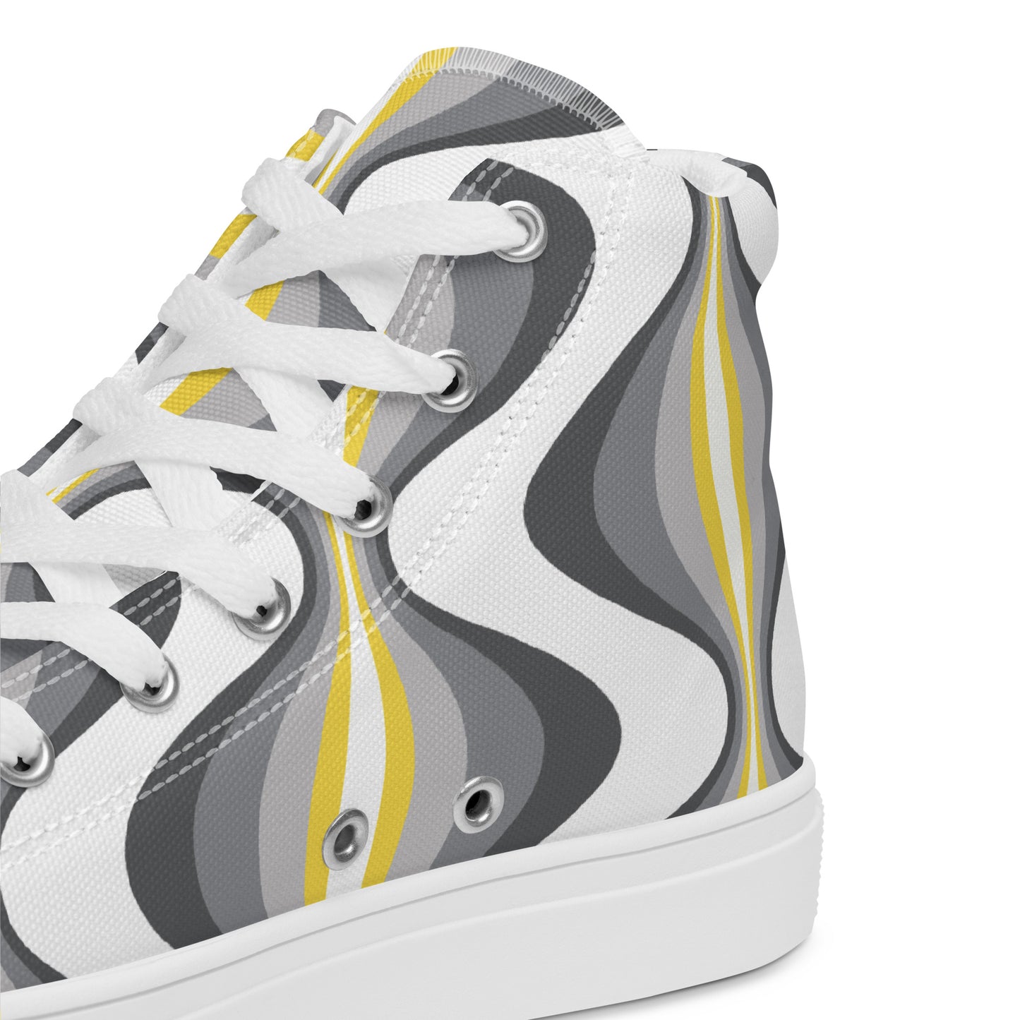 Women’s high top canvas shoes