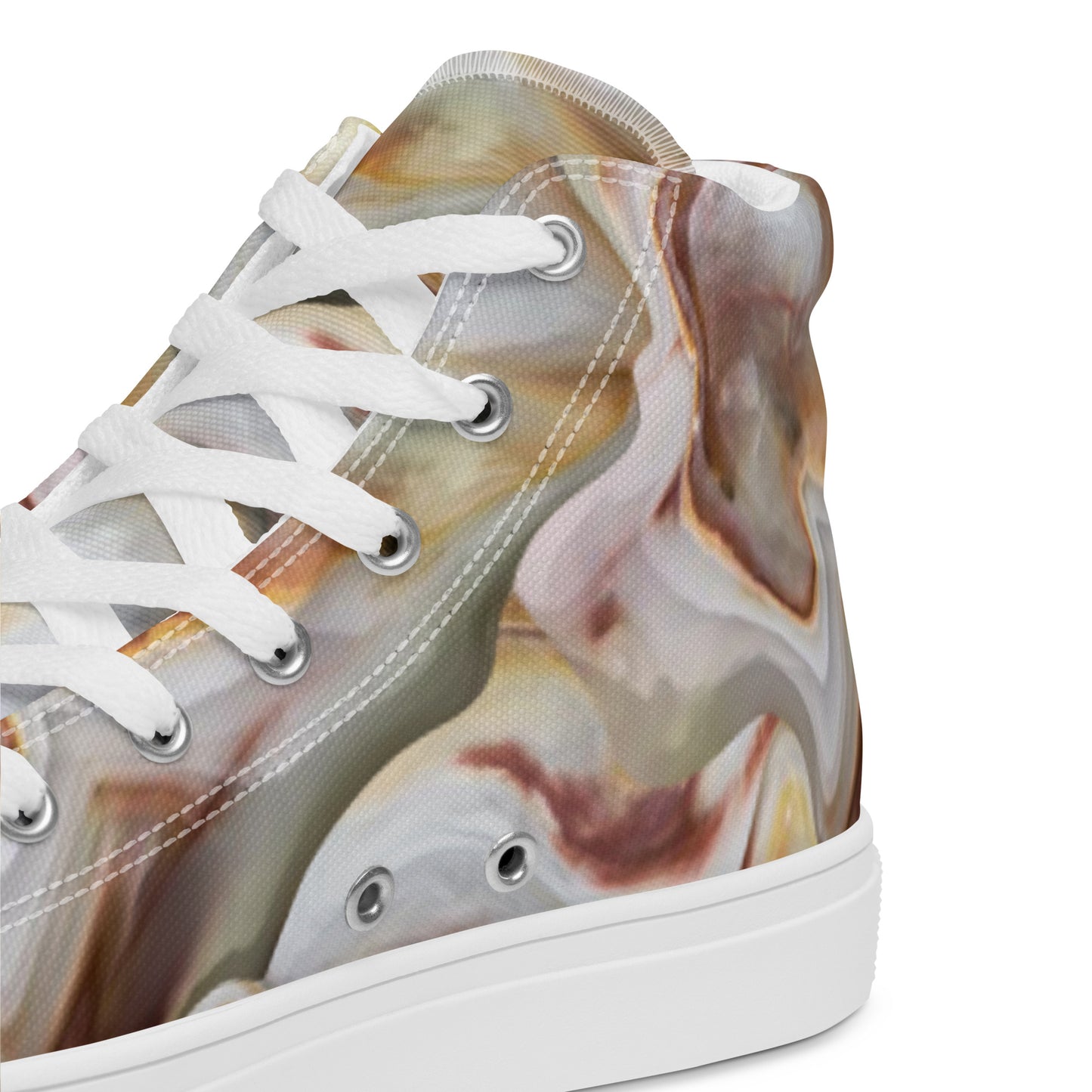 Women’s high top canvas shoes