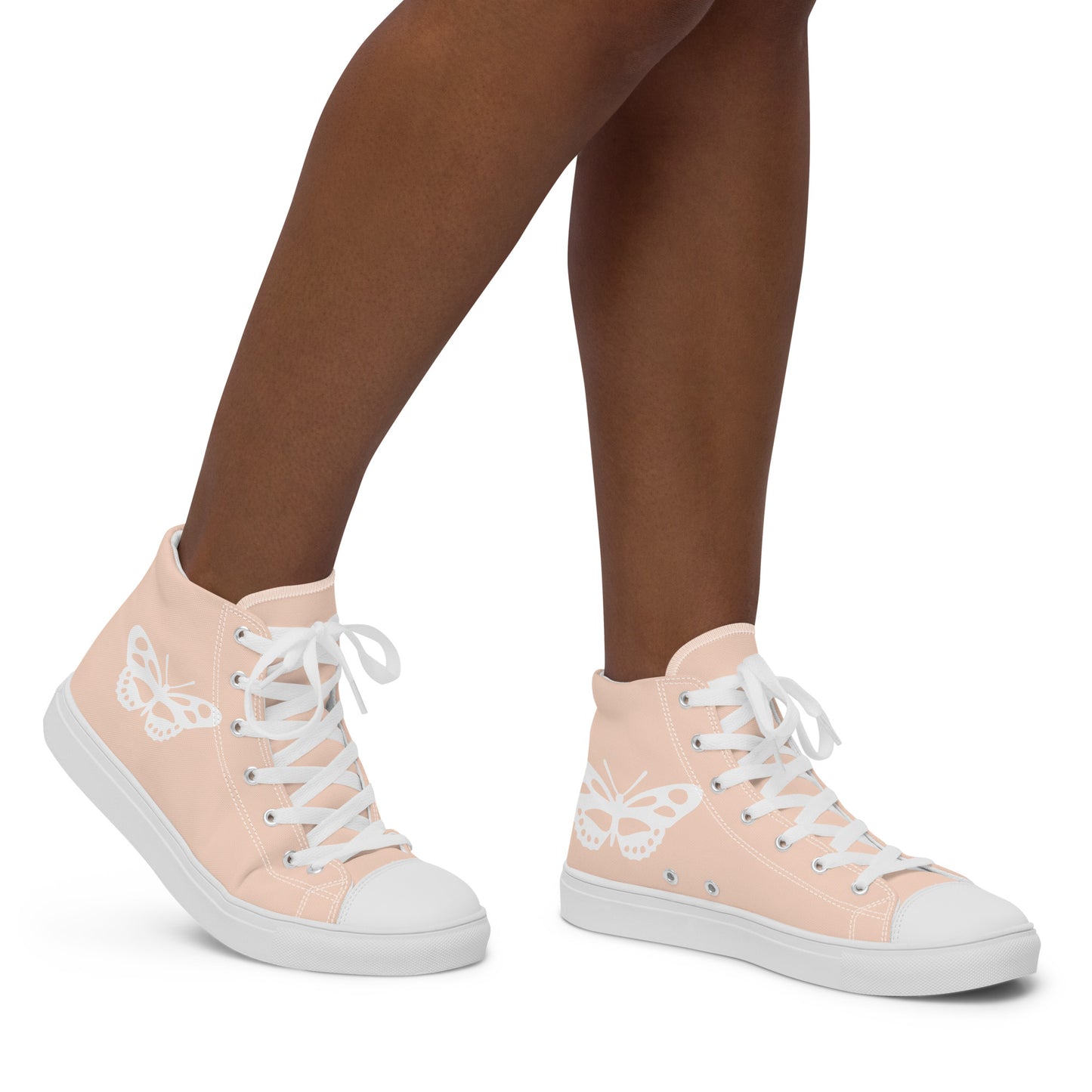 Women’s high top canvas shoes