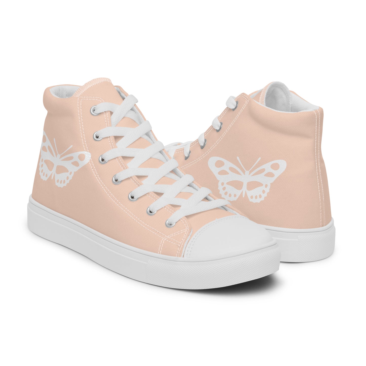 Women’s high top canvas shoes
