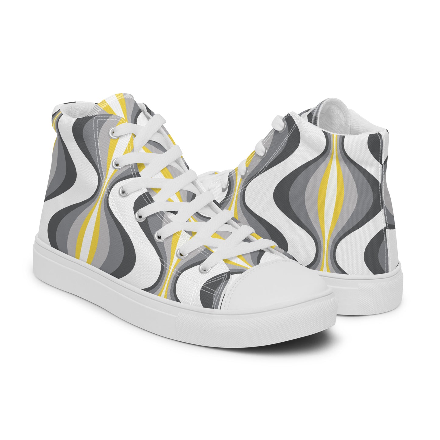 Women’s high top canvas shoes