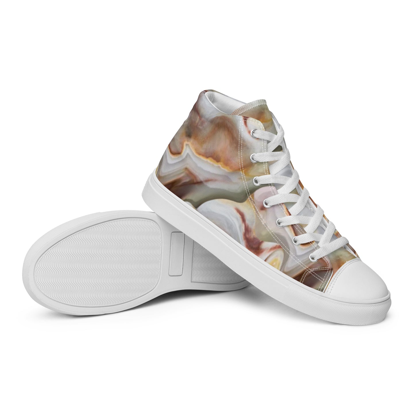 Women’s high top canvas shoes