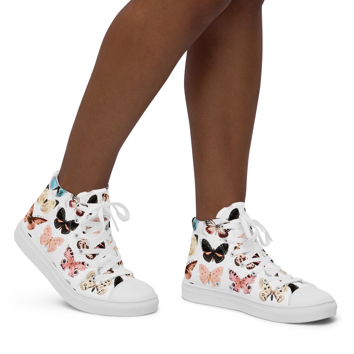 Women’s high top canvas shoes