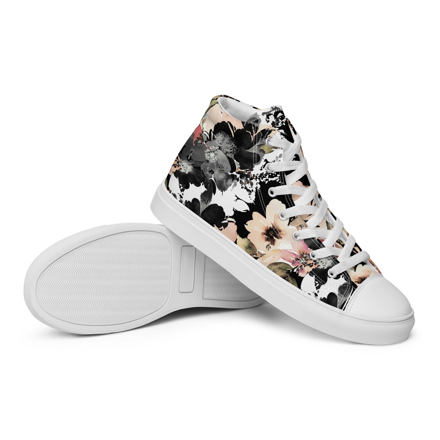 Women’s high top canvas shoes