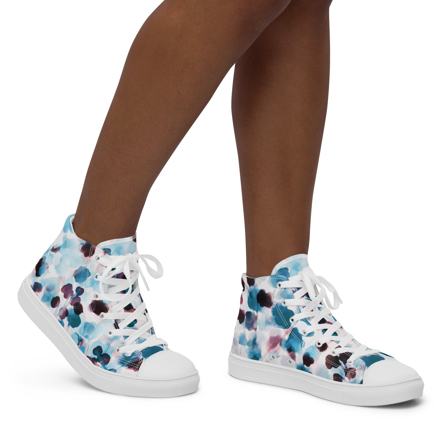 Women’s high top canvas shoes