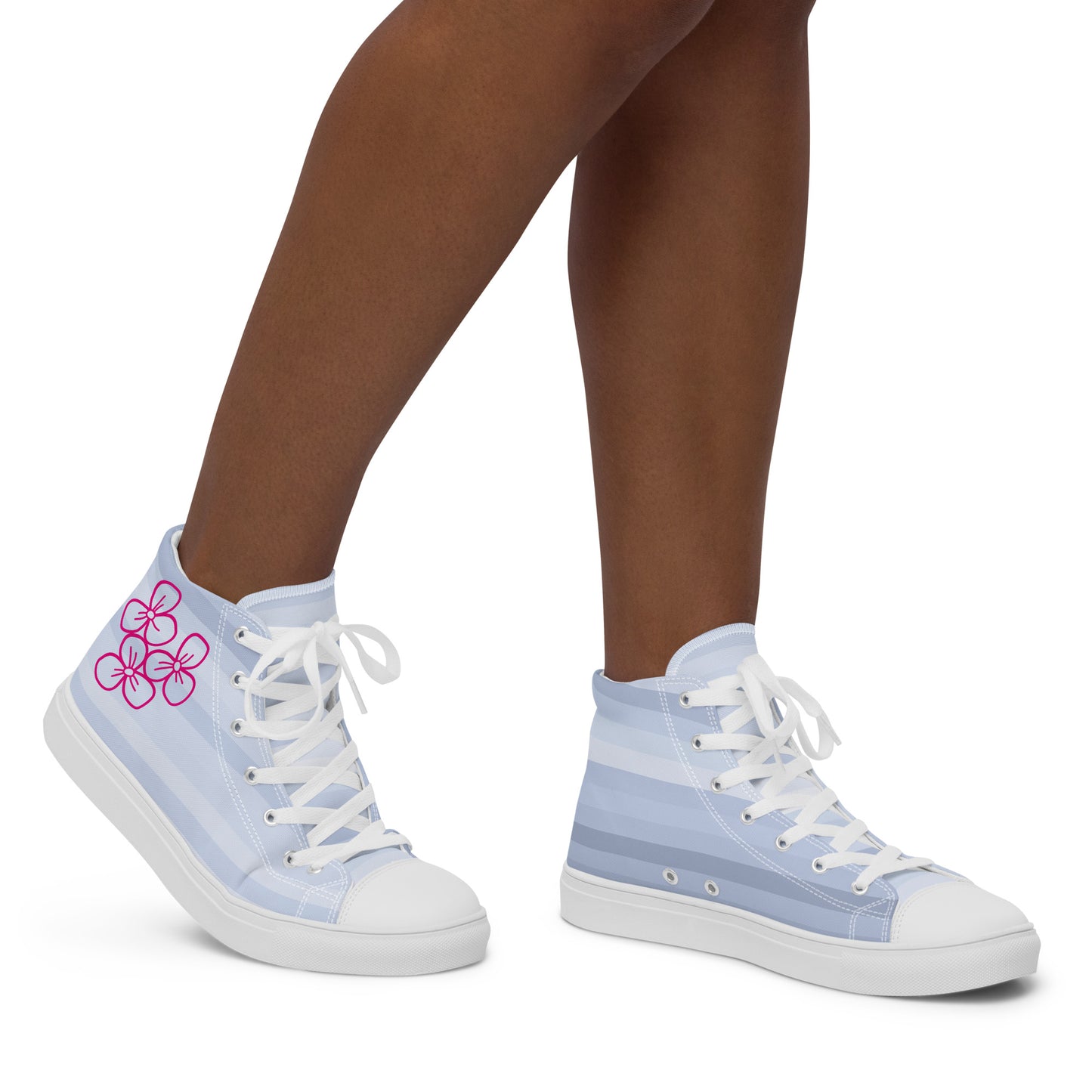Women’s high top canvas shoes