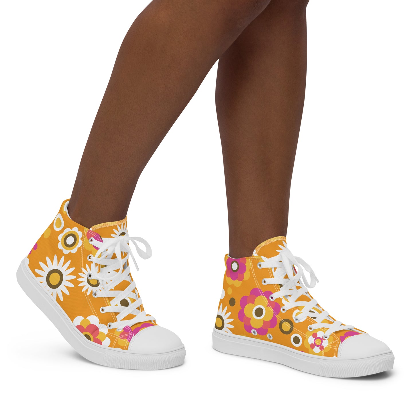 Women’s high top canvas shoes