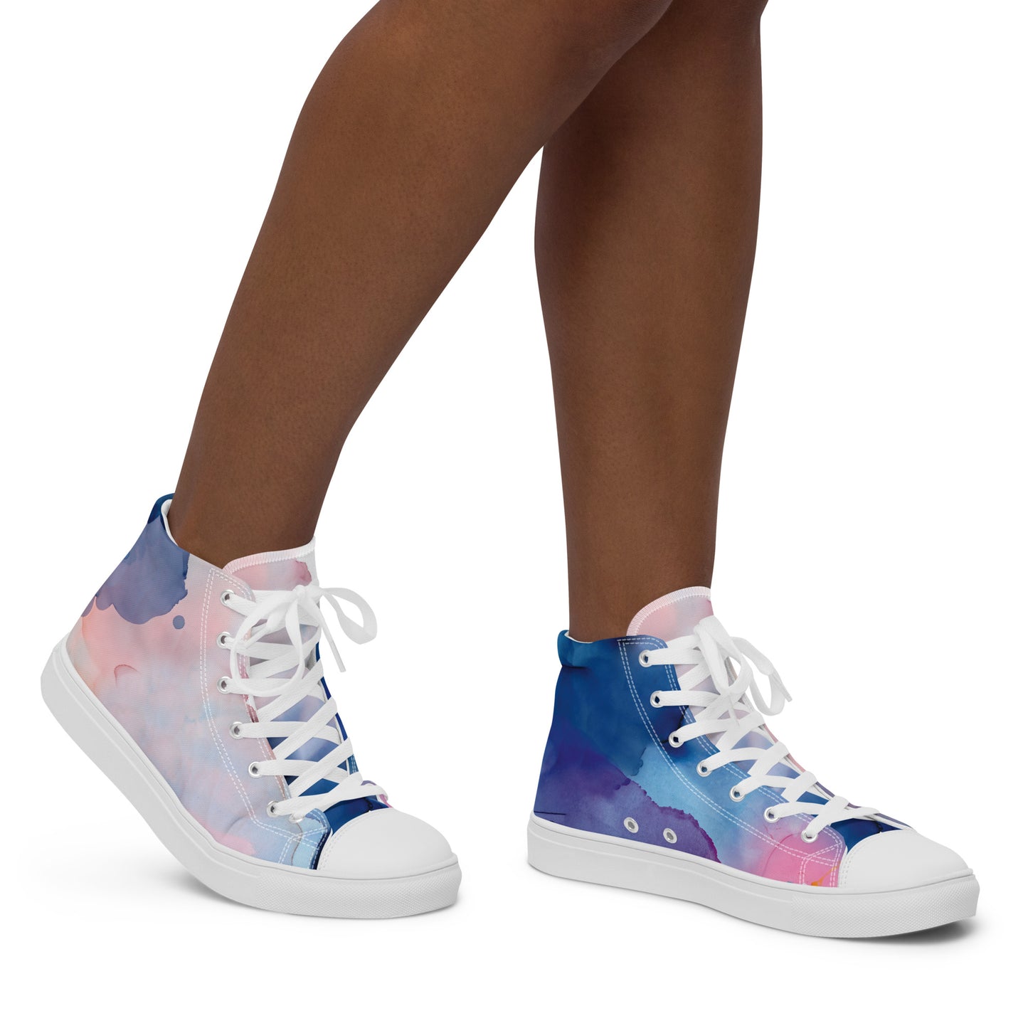 Women’s high top canvas shoes