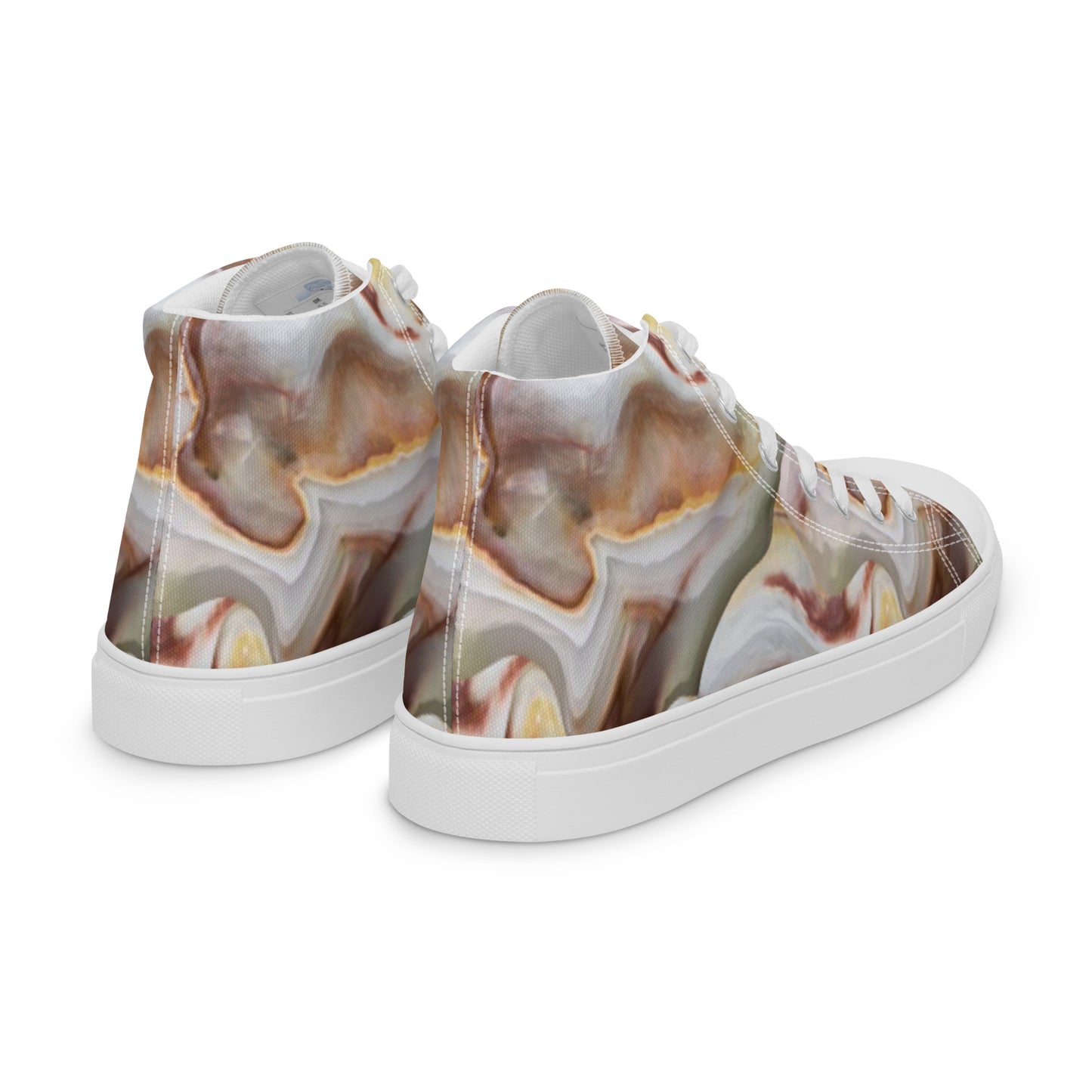 Women’s high top canvas shoes