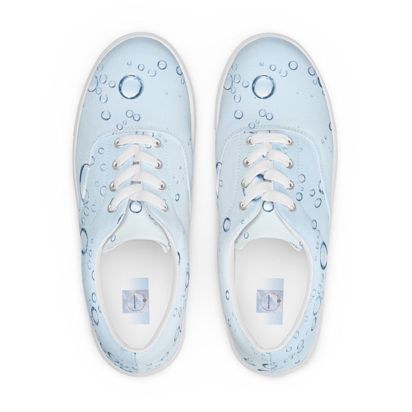 Women’s lace-up canvas shoes